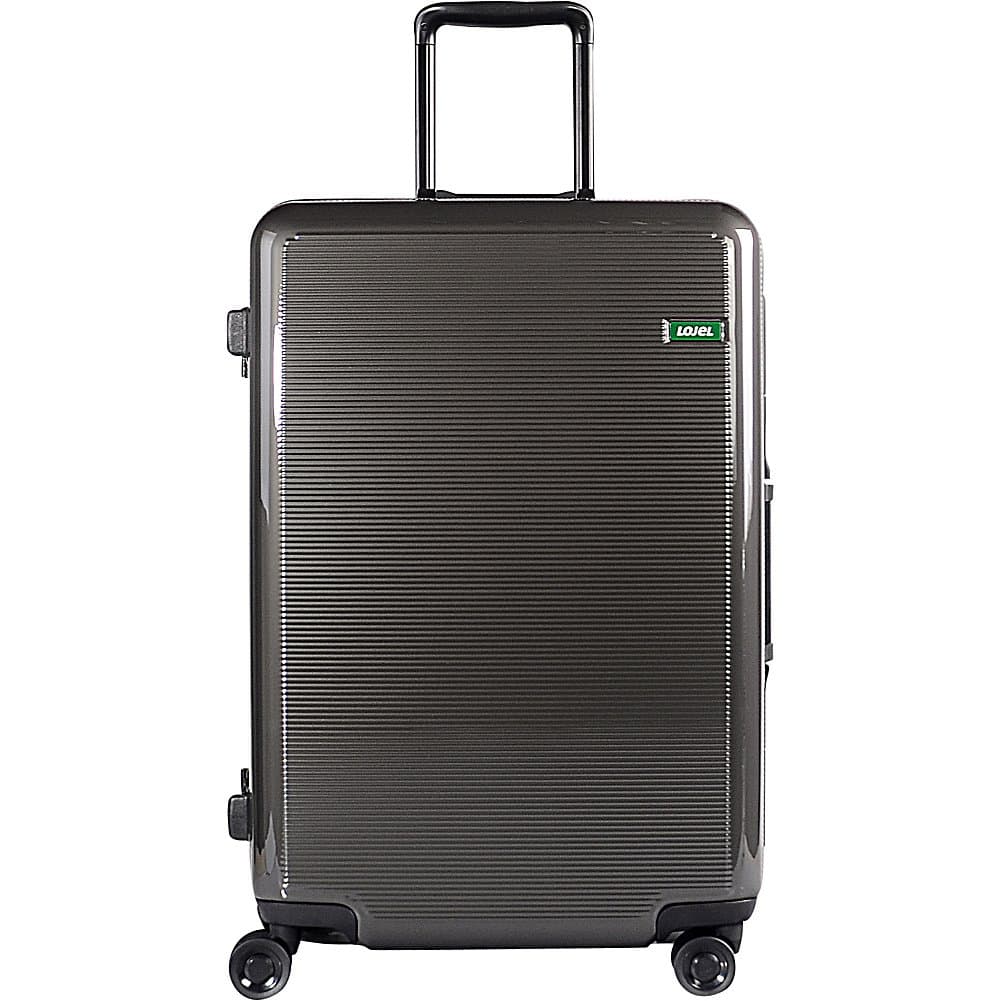 Lojel Horizon 25-inch Medium Hardside Spinner Luggage, Iron Grey, 25.5 Inch