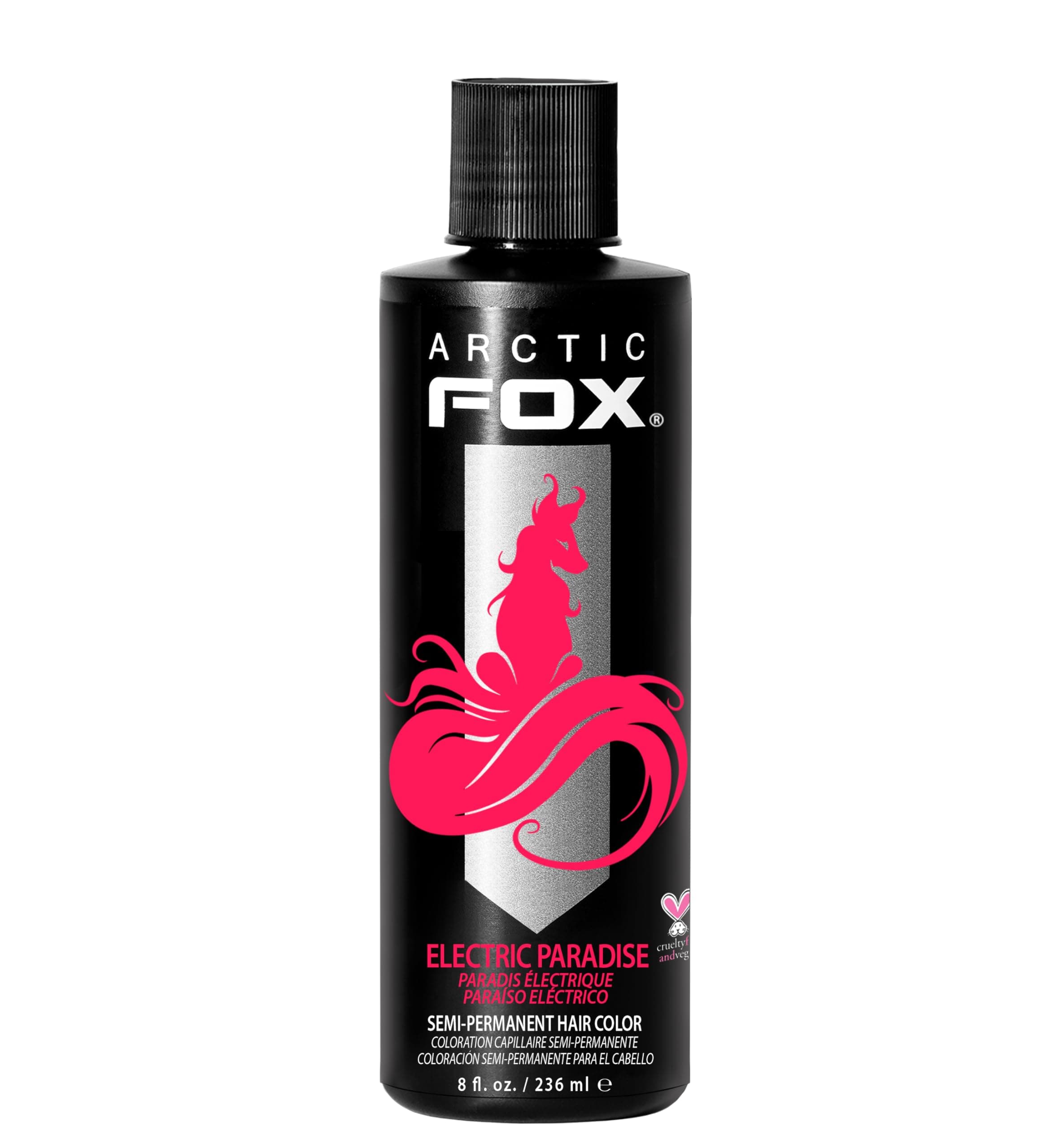 Arctic Fox 100%ヴィーガン Electric Paradise 236 ml セミパーマネント・ヘアカラー