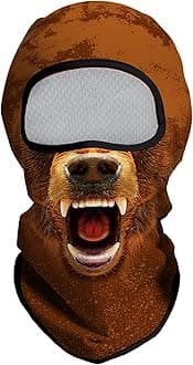 Obacle Balaclava Face Mask Men Women Lightweight for Ski Hunting Cycling Fishing