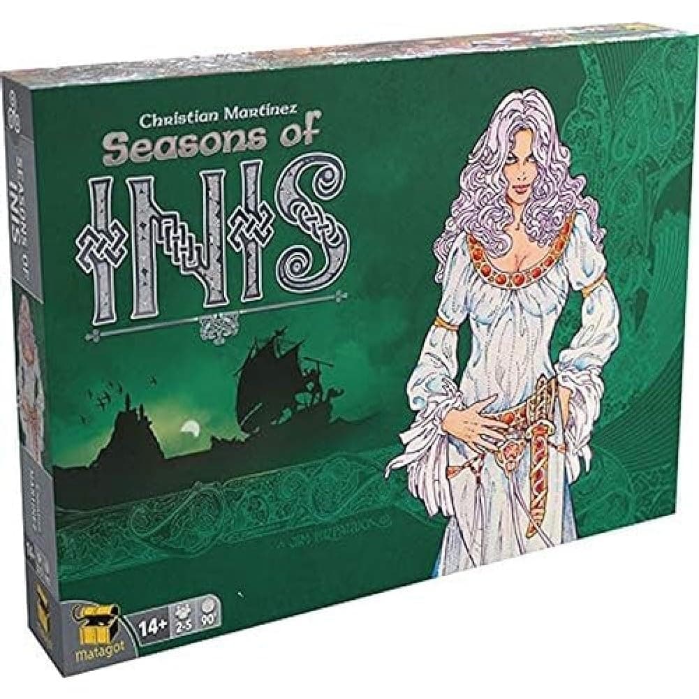 Inis Seasons of Inis Board Game Expansion | Strategy Game Based on Celtic Mythology | Card Drafting Game for Adults and Teens | Ages 14+ | 2-5 Players | Average Playtime 90 Minutes | Made by Matagot