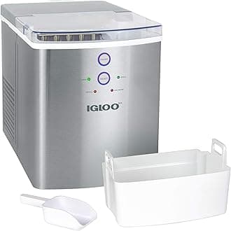 Igloo Electric Countertop Ice Maker Machine - Automatic and Portable - 33 Pou...