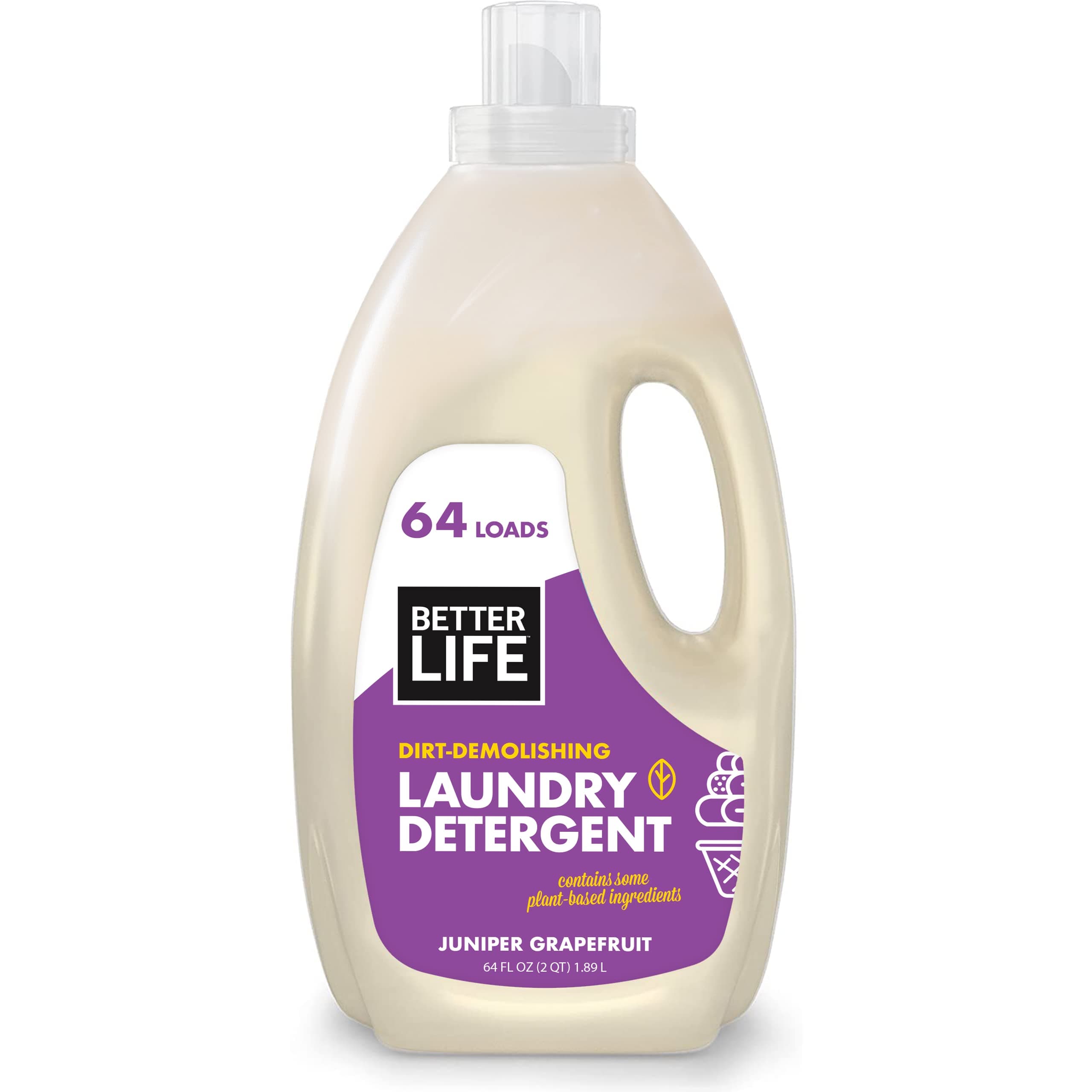 Better Life Natural Concentrated Laundry DetergeJuniper Grapefruit, 64 loads