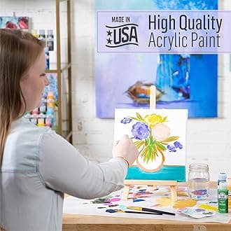 FolkArt Acrylic Paint in Assorted Colors (2 oz), 634, Hot Pink