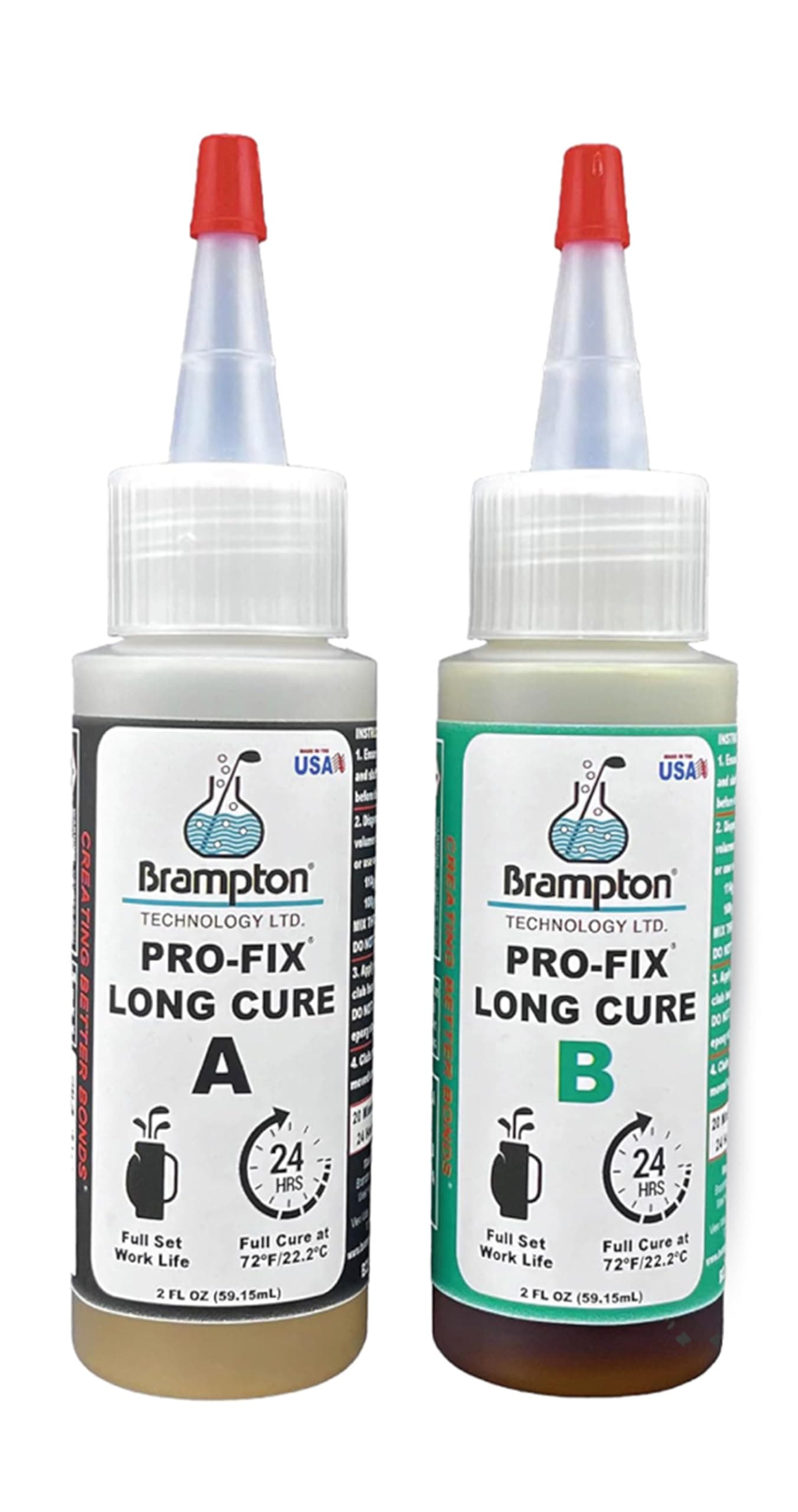 Brampton PRO-FIX Epoxy 20/20 Long Cure (Golf Club Repair Bonding Adhesive Kit)