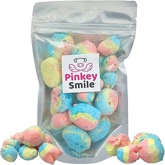 Shaved Ice Flavored Freeze-Dried Taffy 2 oz – Crunchy & Airy Snack – Bite-Size Pieces – Ships in Box – Bold Taste & Light Texture