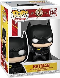 POP! Movies: DC - the Flash - Batman - (Keaton) - DC Comics - Collectable Vinyl Figure - Gift Idea - Official Merchandise - Toys for Kids & Adults - Comic Books Fans