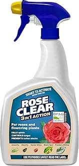 ROSECLEAR 3 in 1 Ready to Use Plant Protection For Aphids, 800 ml, White