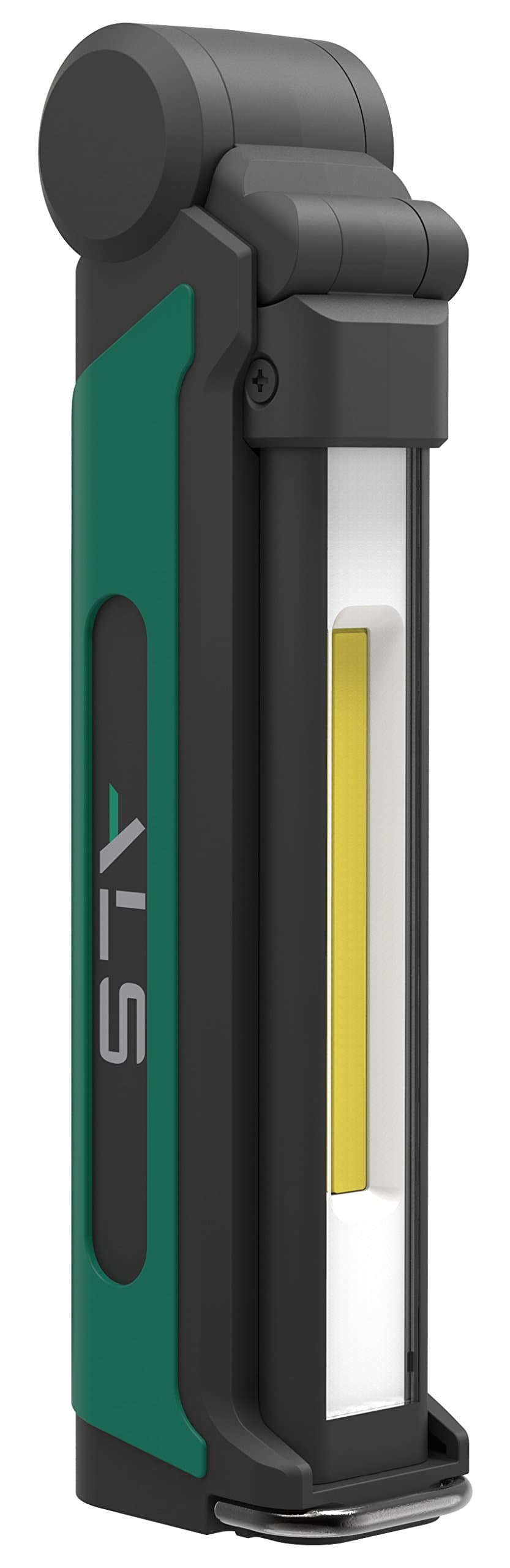 ALS Advanced Lighting Systems ASL201R-A 200-Lumen Rechargeable Folding LED Ultra-Thin Light, With Magnetic Base, 360° Pivoting Flood Light, and Hanging Hook