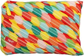 ZIPIT Colorz Big Pencil Case/Cosmetic Makeup Bag, Large Bubbles