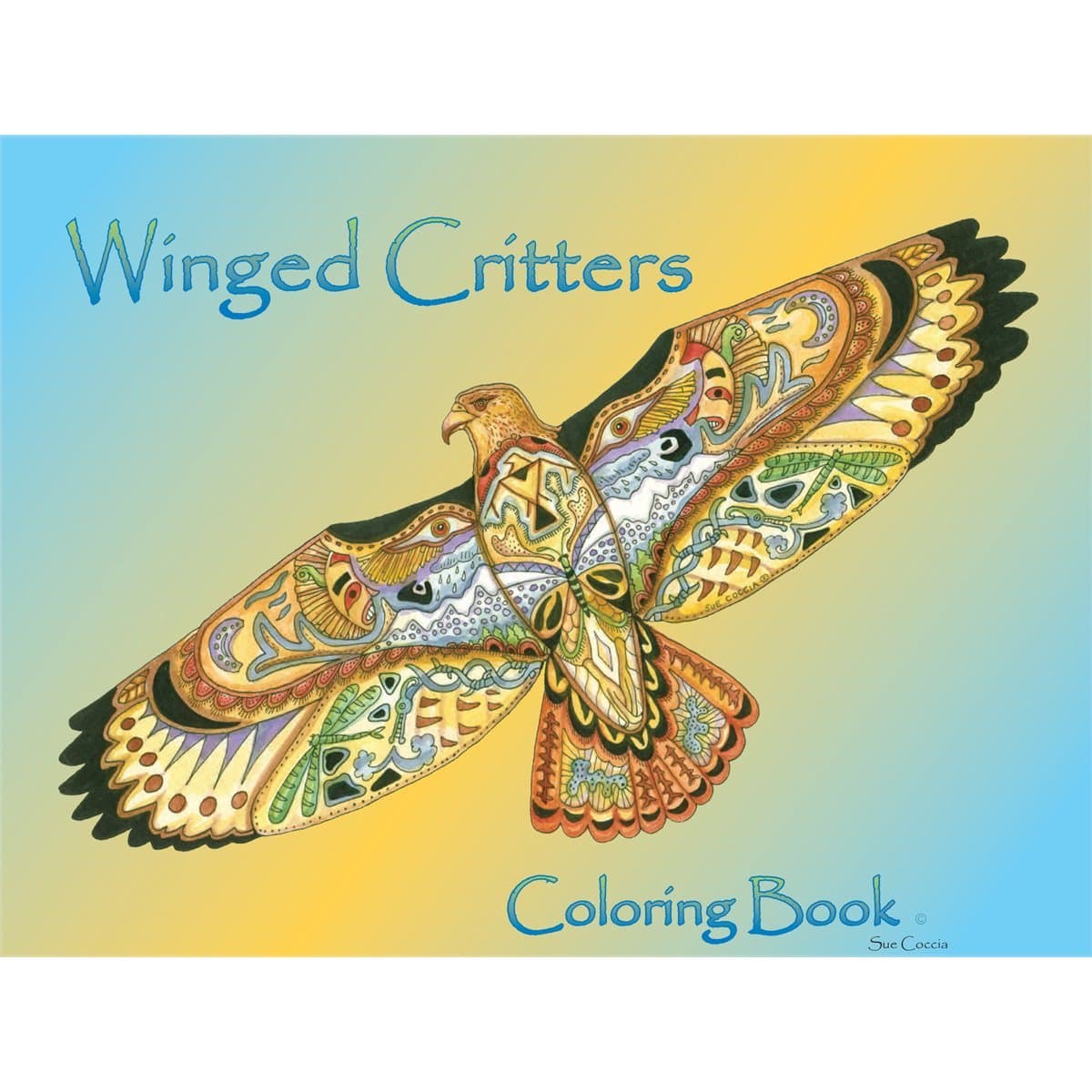 Earthart Coloring Book-Winged Critters