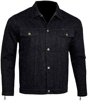 Bikers Gear Australia Motorrad-Bikerjacke mit Kevlar gefüttert, mit abnehmbarer CE 1621-1 Rüstung