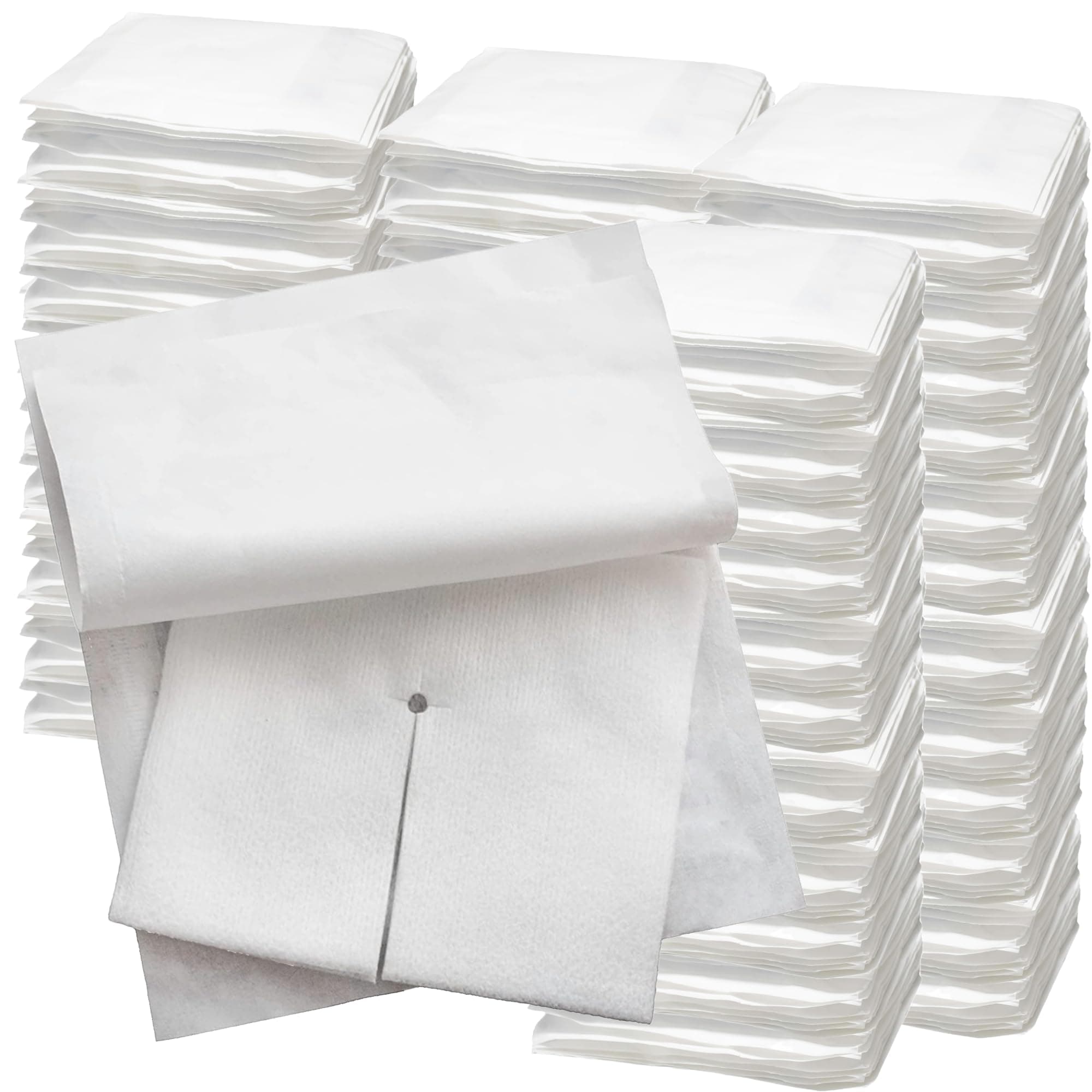 Vakly Sterile Split Gauze Drain Sponges 4 x 4 in 6-Ply (600 Pack) – Precut Slit Gauze Pads for IV, Tracheostomy & Wound Care