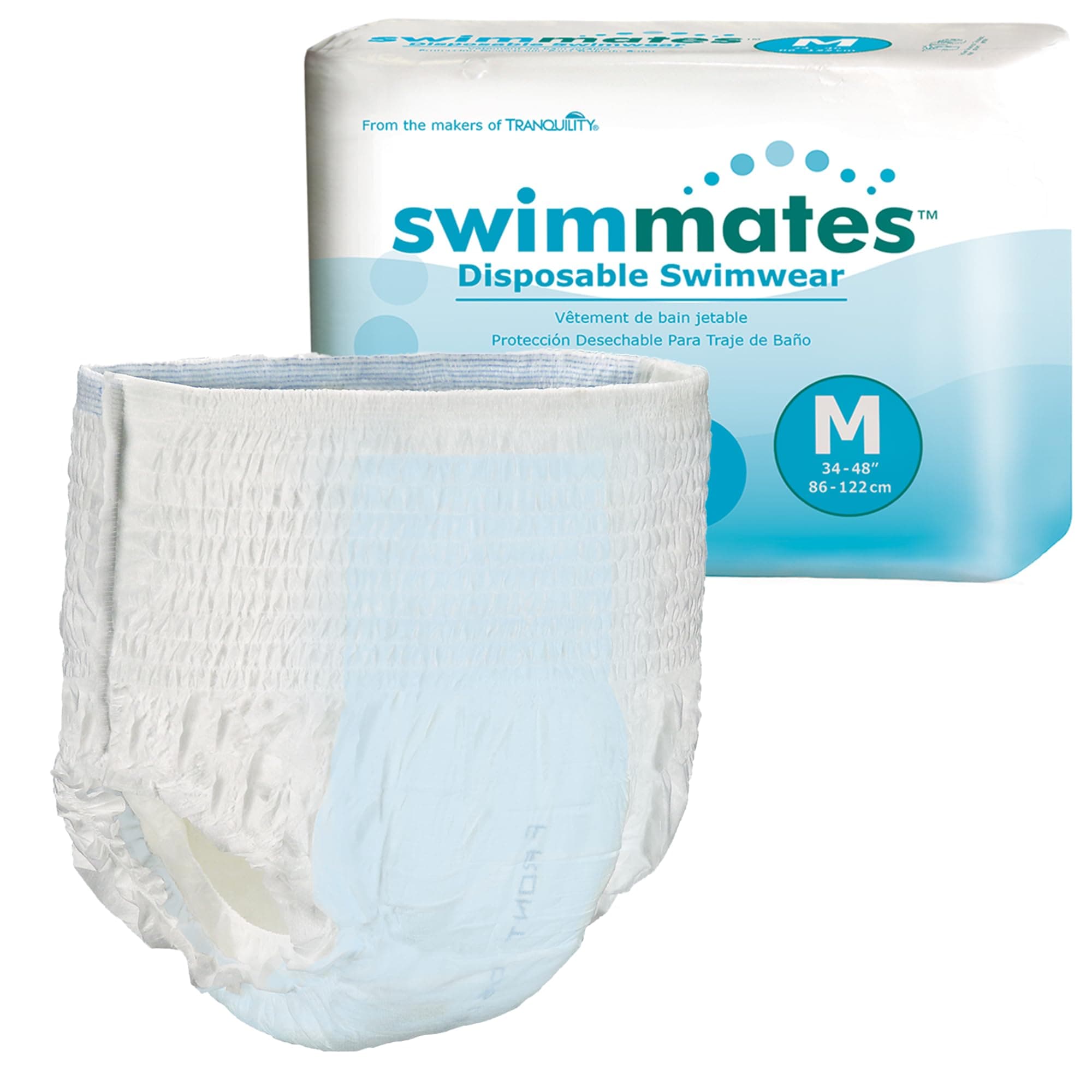 Swimmates Disposable Swim Diapers, Medium, Pack/20