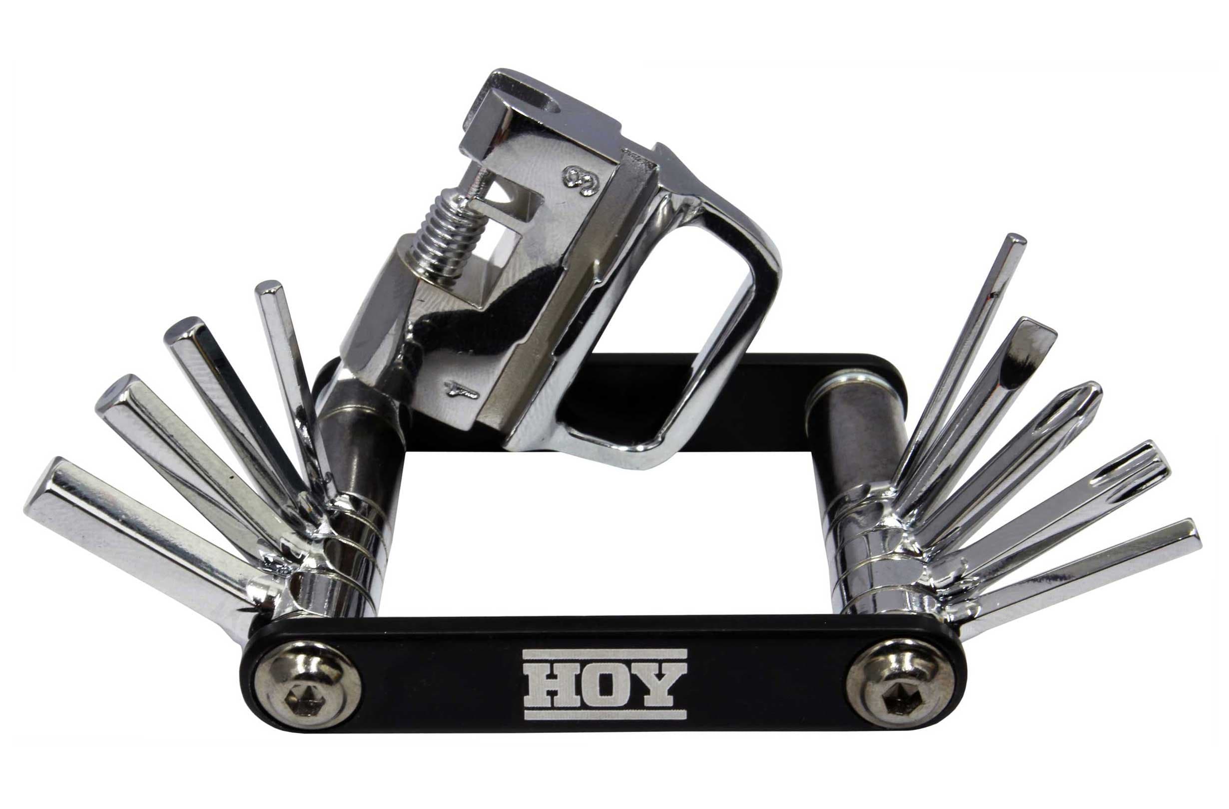 Hoy Bike 14 in 1 Multi Tool incl. Hex Torx Chain Rivet Extractor Screwdriver