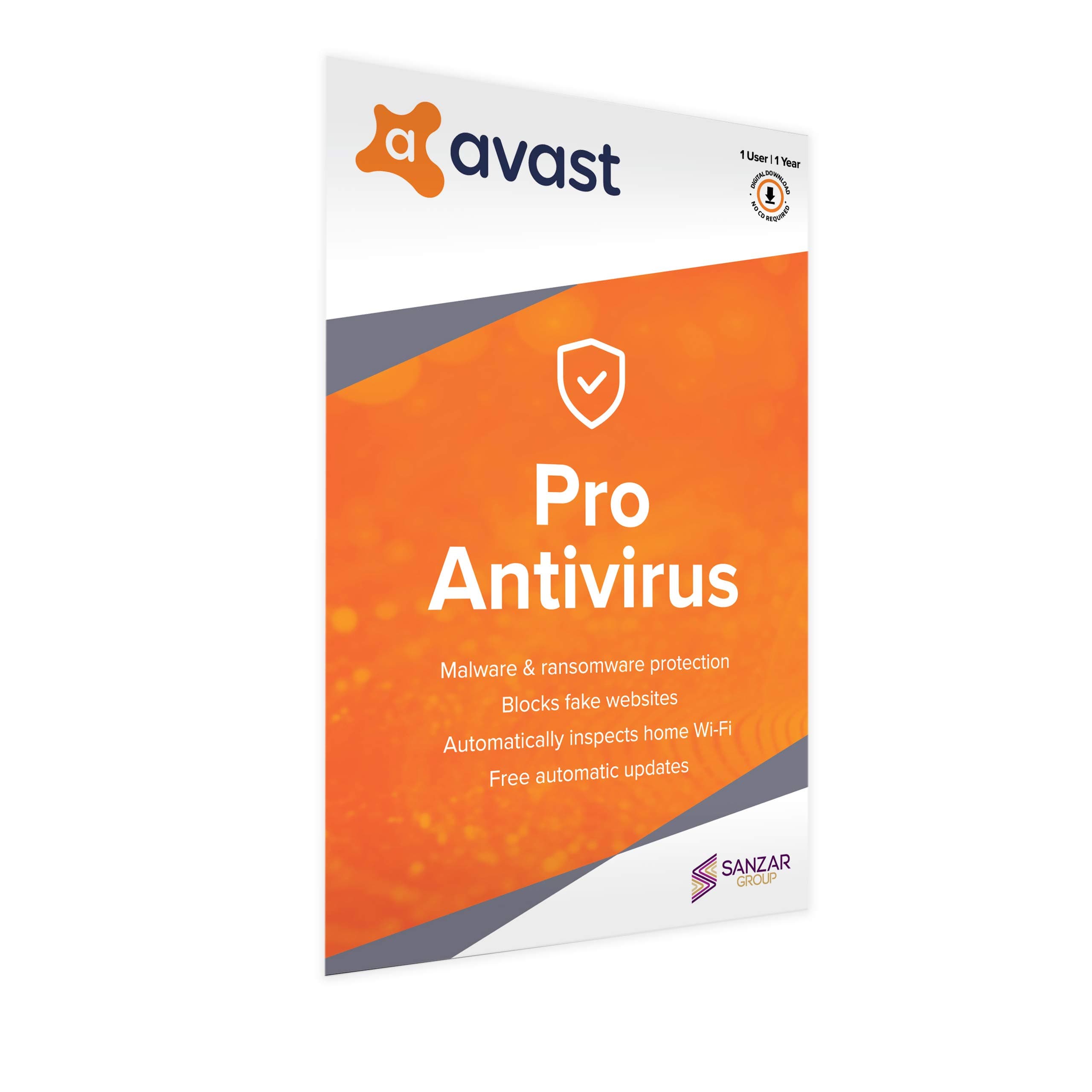 Avast Pro Antivirus (1 User | 1 Year) (Activation Key Card)