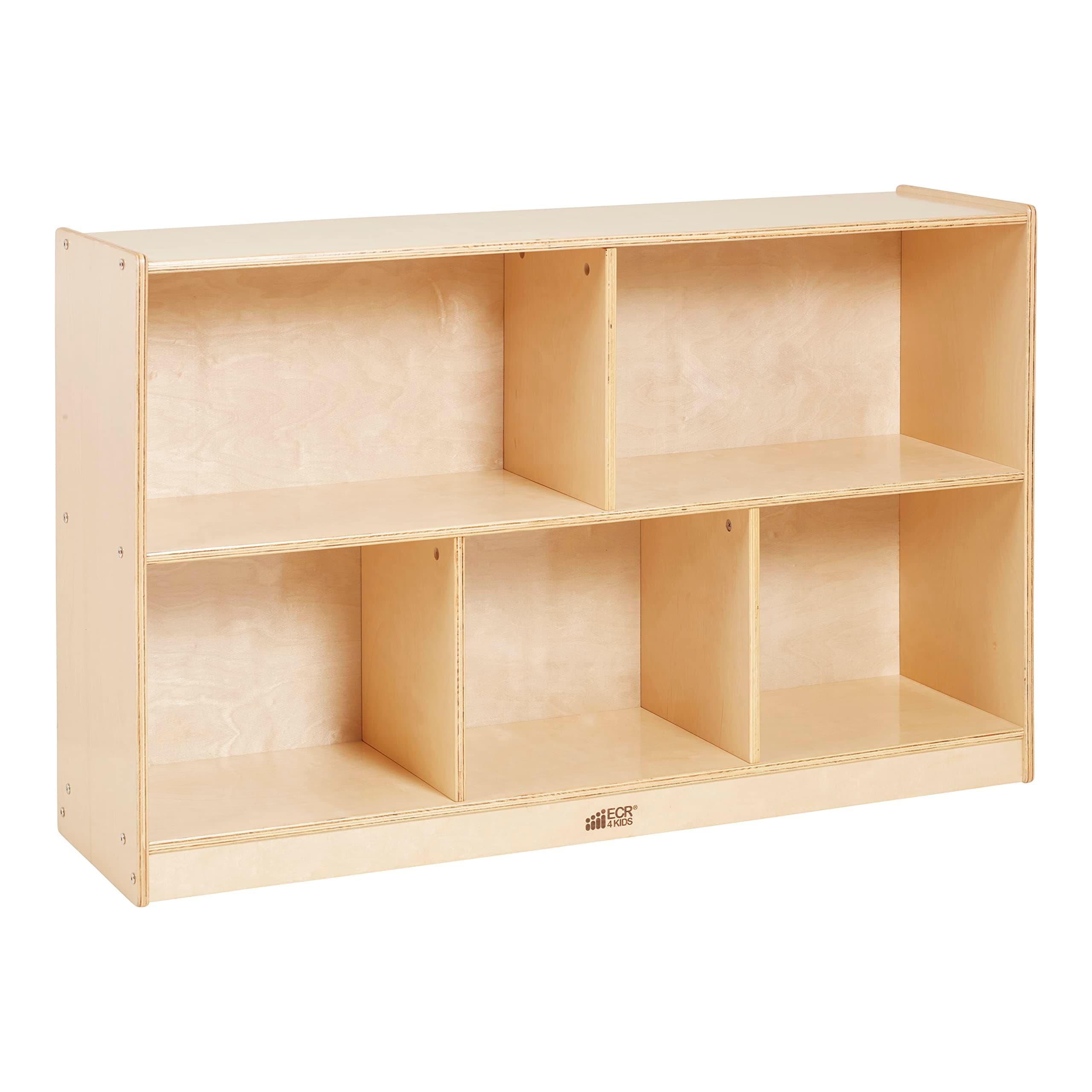 5-Compartment Mobile Storage Cabinet, Preschool