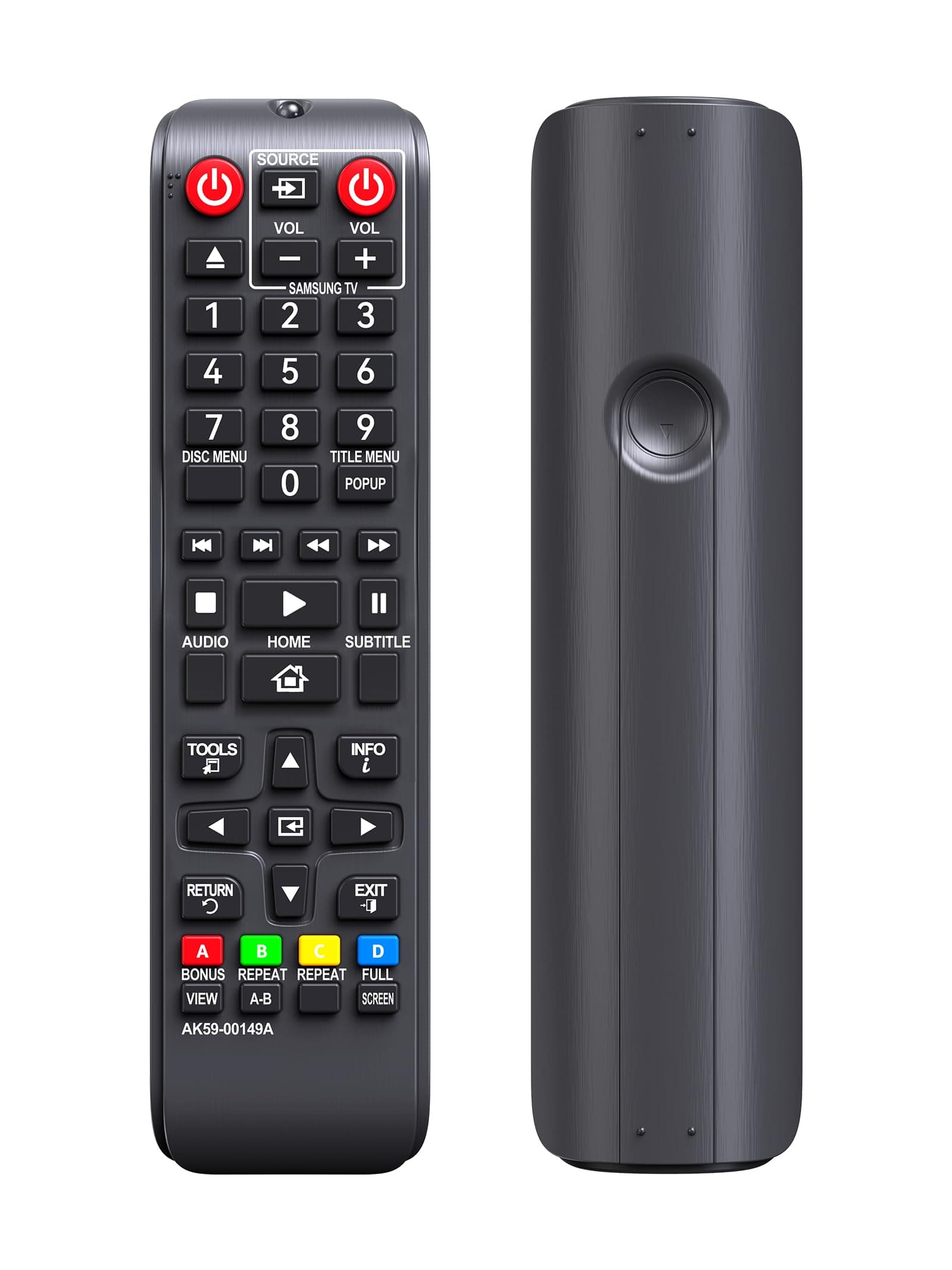 Replacement AK59-00149A Samsung DVD Remote Control for Samsung DVD Blu Ray Disc Player BD-ES5000 BD-F5100 BD-ES5300 BD-J5100 BD-J5700 BD-J5900 BD-FM57C BD-HM51 BD-HM59 BD-H5100 BD-H5900