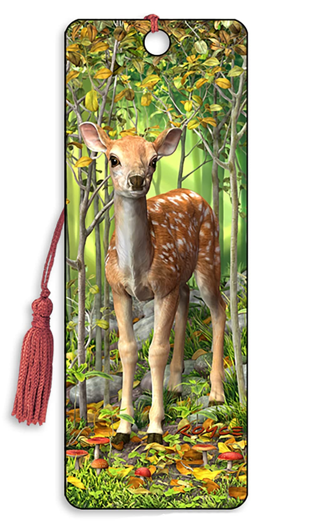 3D Royce Bookmark - Fawn (Deer) - by Artgame