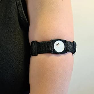 Freestyle Libre 3 Sensor Armband Holder Black Protects Your Sensor