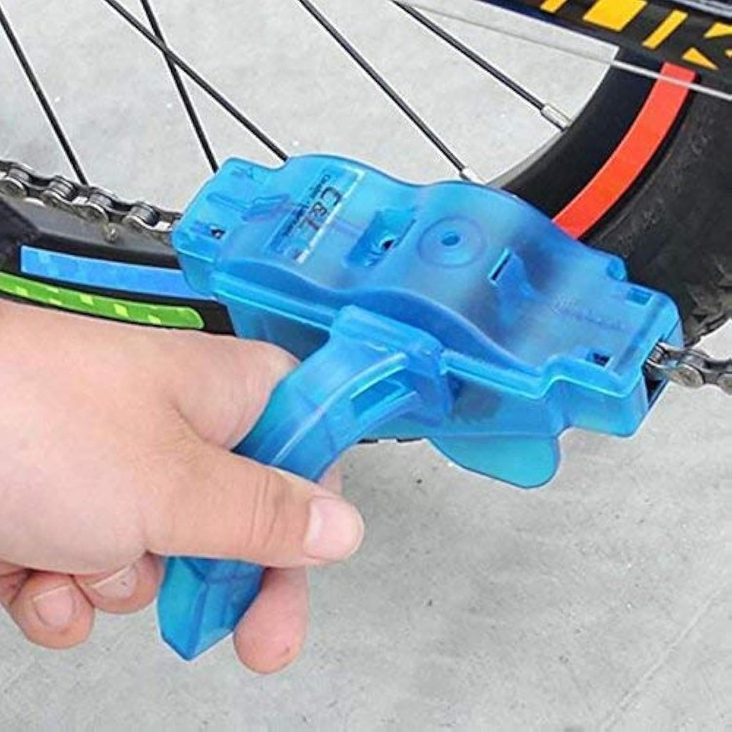 Lista BV Plastic Mountaineer Bicycle Chain Cleaner wash Tool kit
