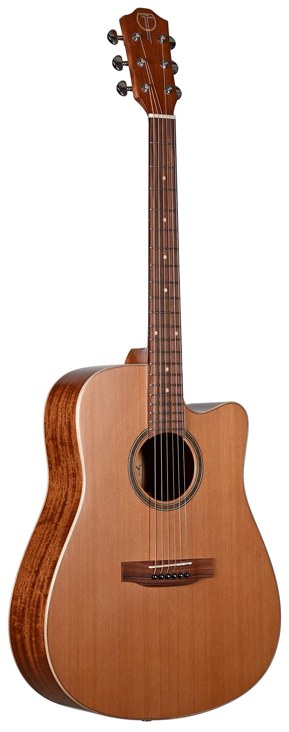 Teton STS105CENT Acoustic Electric Guitar - Solid Cedar Top - Dreadnaught Body
