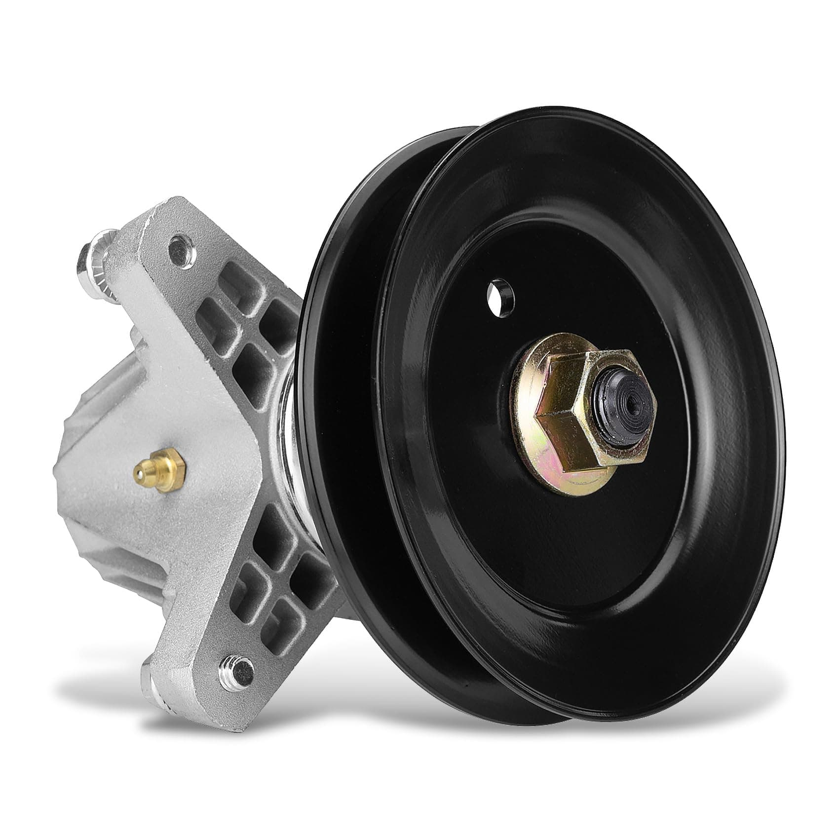 Anrain 618P09256 Deck Spindle Assembly, For Cub Cadet MTD Troy Bilt, Compatible with Cub Cadet ZT1-50, ZT2-50 with 50-Inch Deck, 618-09256 Deck Spindle With Mounting Bolts and Threads, Easy to Install