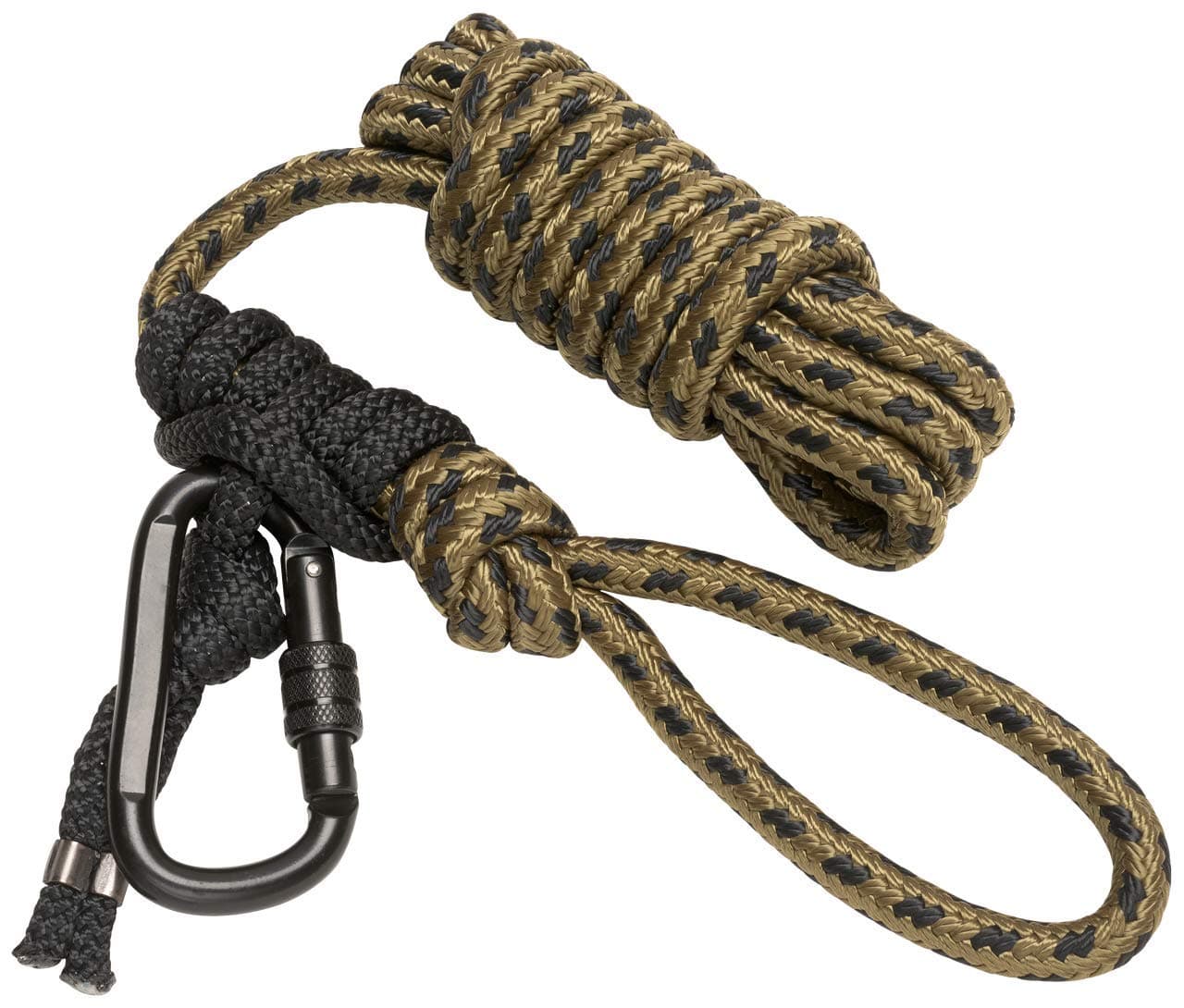 Hunter Safety System Rope Style Treestrap: 9' Hunting Safety Strap with Prussik Knot for Climbing & Treestand Security