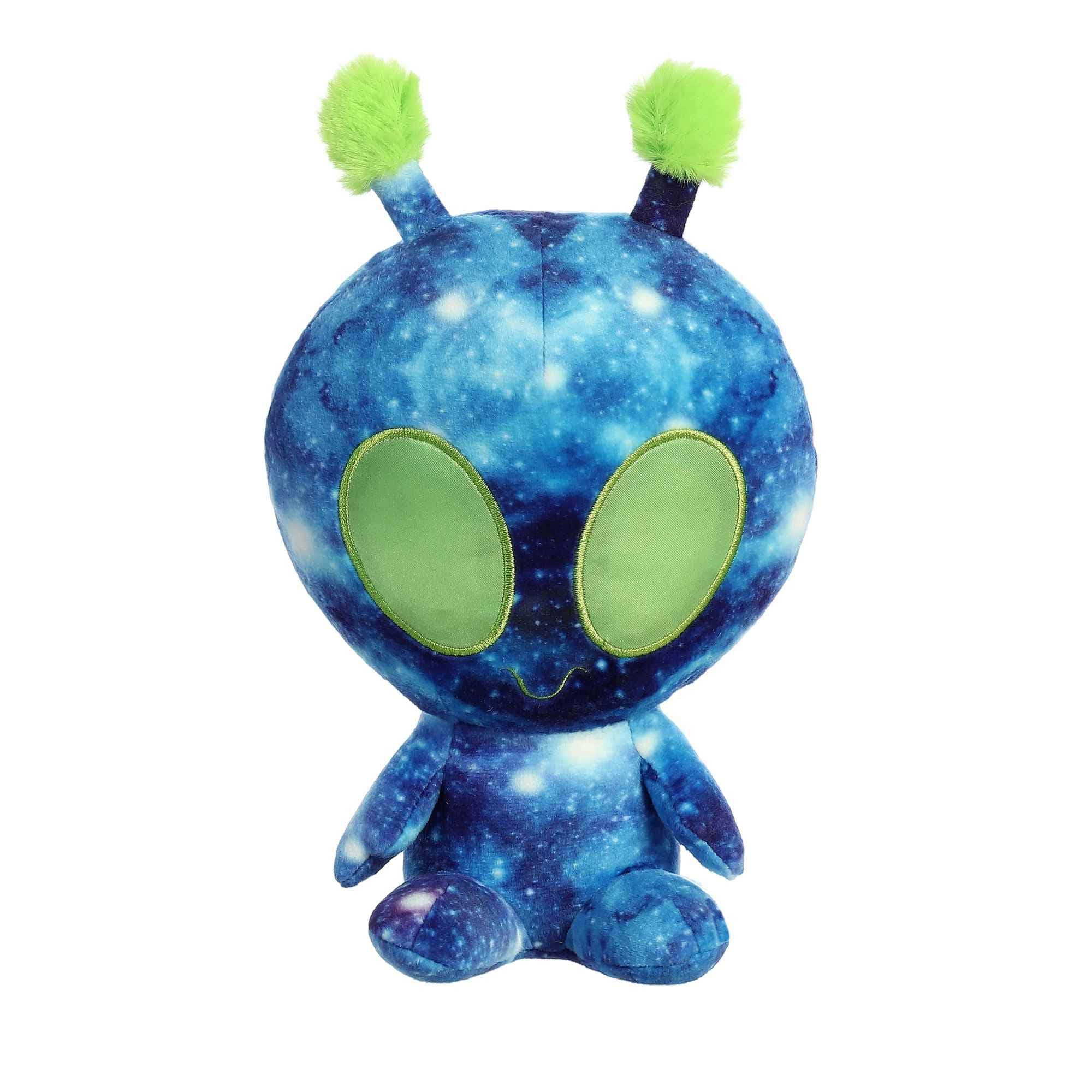 Interstellar Galactic Cuties™ Nebula Light Up Alien Stuffed Animal - Cosmic Companions - Illuminating Fun - Blue 8 Inches