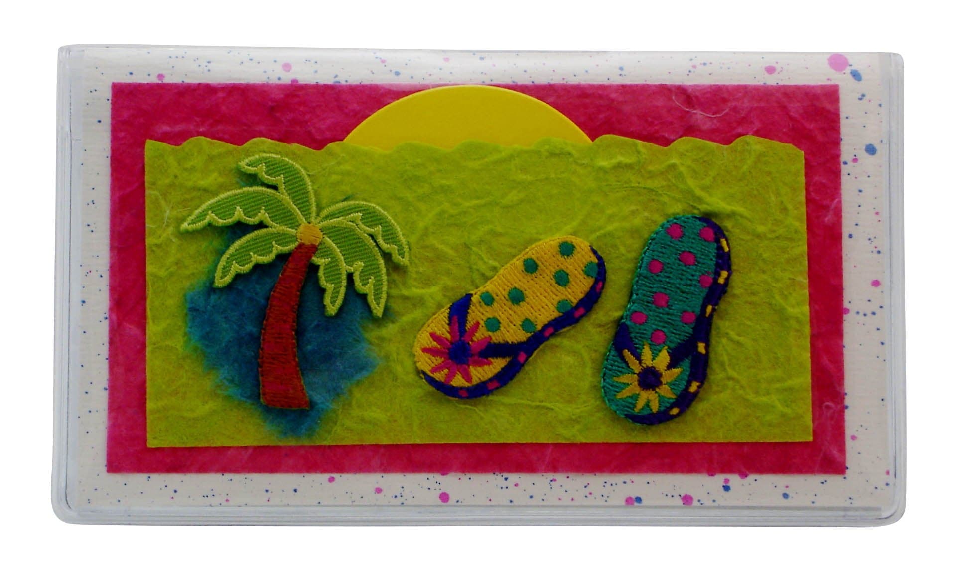 Flip Flop Checkbook Cover Made in the USA