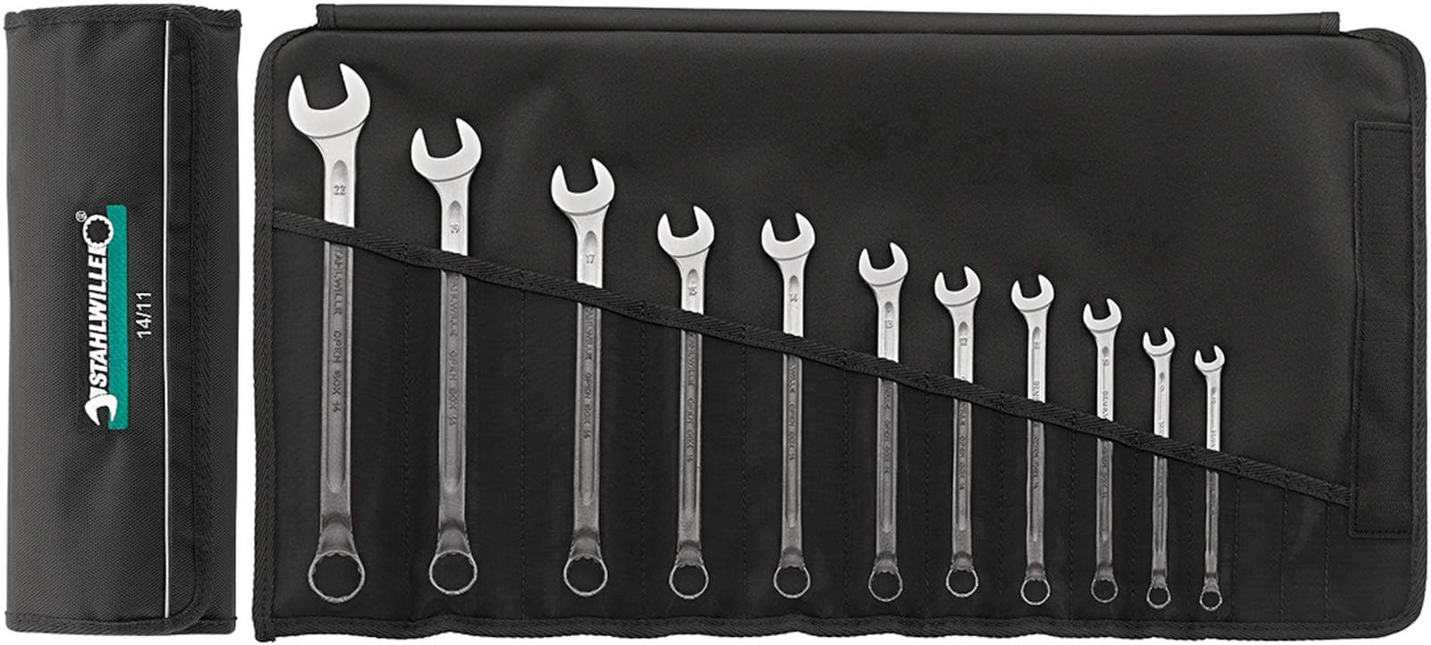 Stahlwille 14/15 Combi Spanners Set, Silver