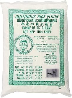 Glutinous Rice Flour 16 Ounce Sourced for W&E Mart online Grocery