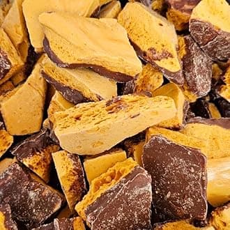 Chocolate Honeycomb Shards 500g Share Bag by The Gourmet Sweet Company