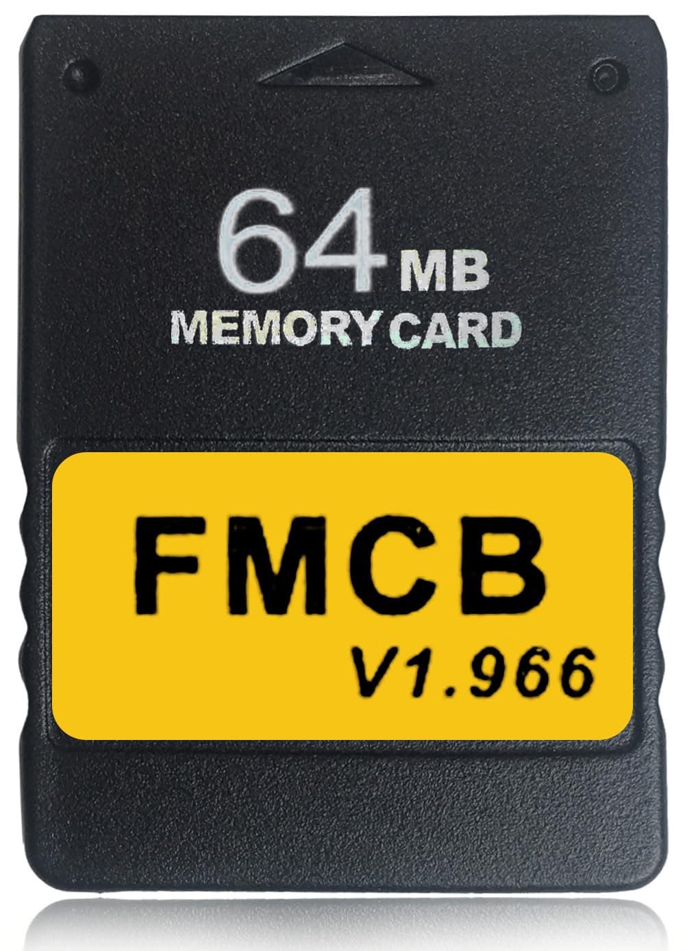 Hyamass FreeMcBoot PS2 Memory Card 64MB v1.966 - Plug & Play FMCB Card for PlayStation 2, Launch Games from HDD/USB (Upgraded External Program Card)