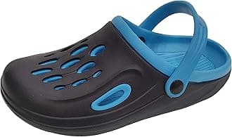 KRX Sports Men's Comfortable Casual Clogs | Sandals with Adjustable Back Strap for Adult | Waterproof & Everyday Use for Gents/Boys