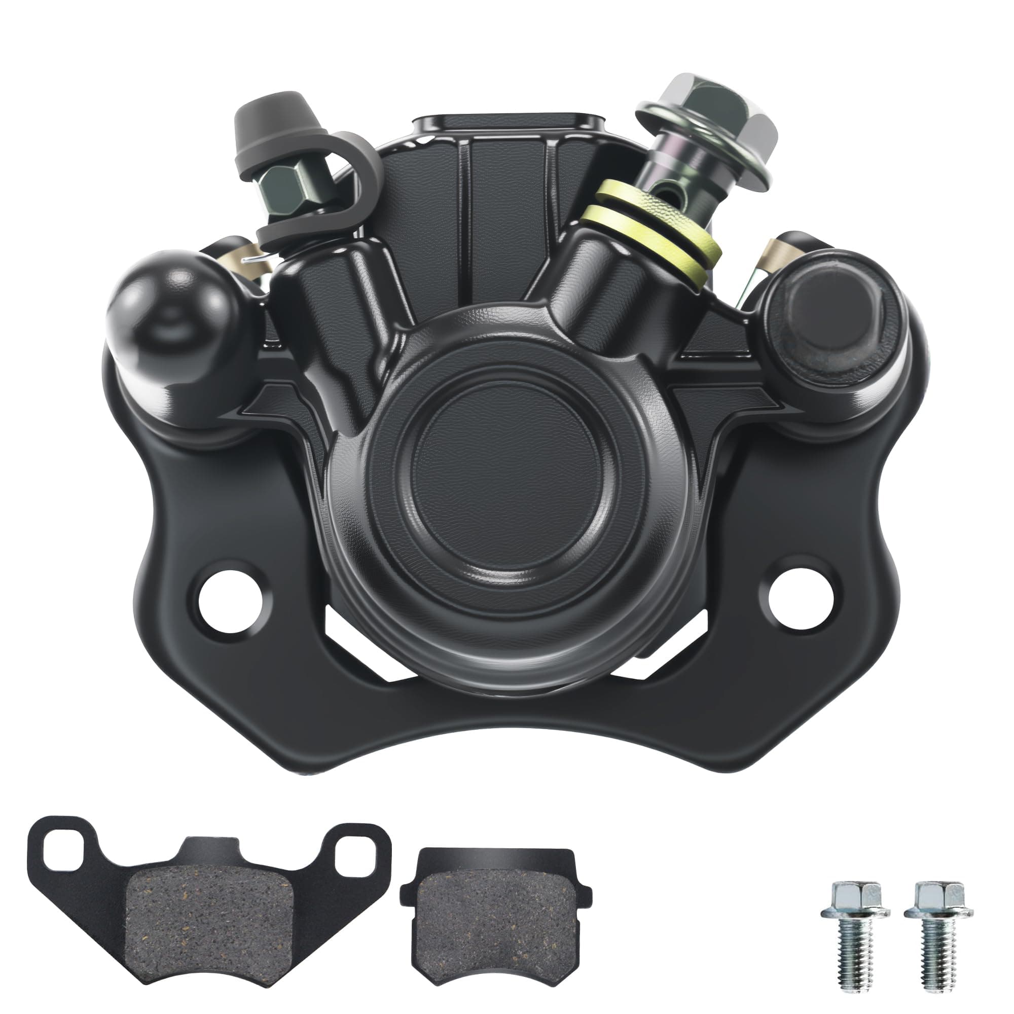 Chinese ATV Rear Front Brake Caliper for 50cc 70cc 90cc 110cc 125cc 150cc 200cc Coolster Taotao Kazuma Roketa Sunl Four Wheeler Baja Kinroad Trailmaster XRX 150 250 GT Tomberlin Crossfire