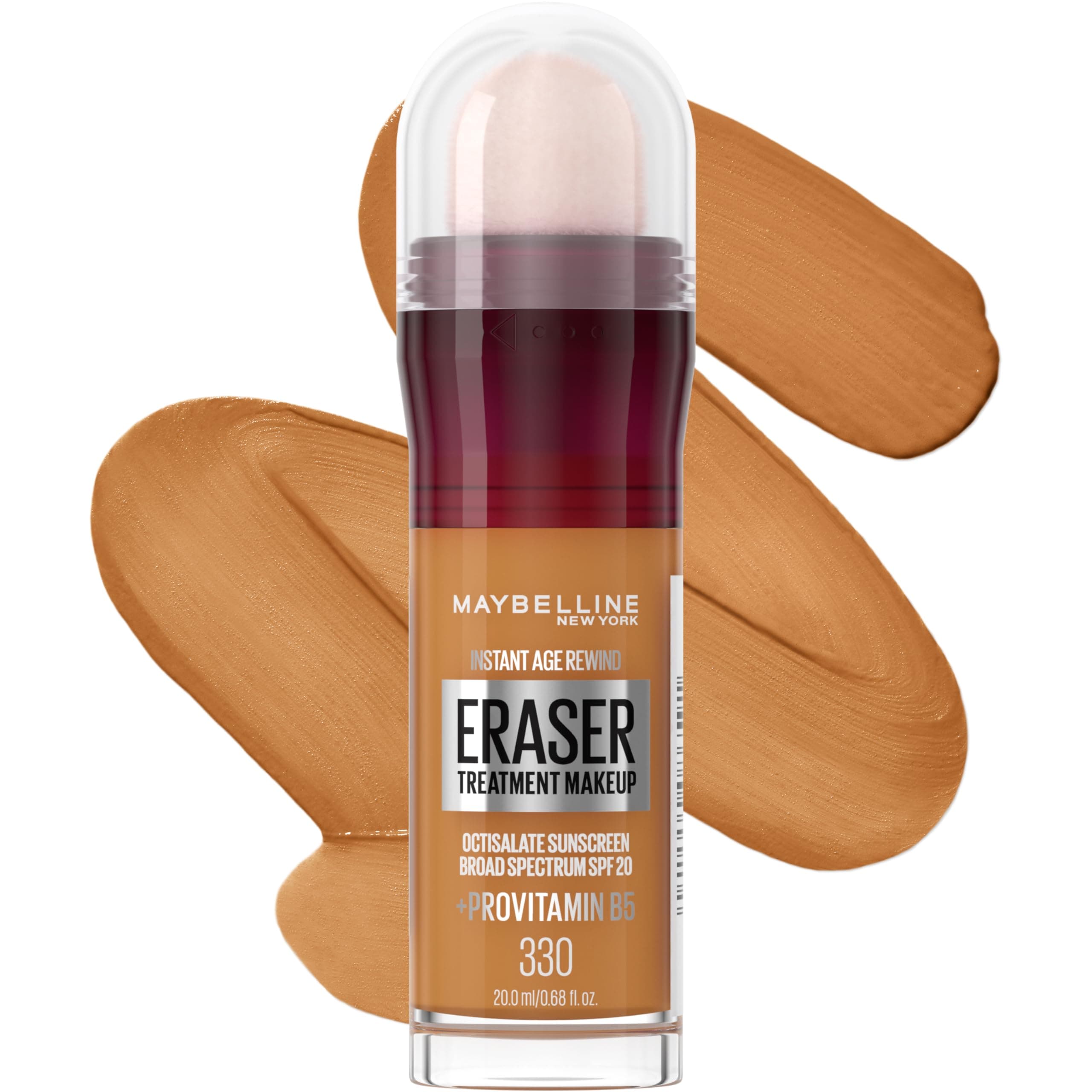 Instant Age Rewind Eraser Foundation with SPF 20 and Moisturizing ProVitamin B5, 330, 1 Count