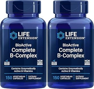 BioActive Complete B-Complex, 150 Veg Caps (Pack of 2)