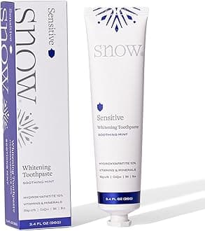 Infusions Whitening Toothpaste, Advanced Morning Formula with Hydroxyapatite, CoQ10, Vitamins B12 and B6 for Daily Teeth Care, Teeth Whitening Toothpaste – Advanced