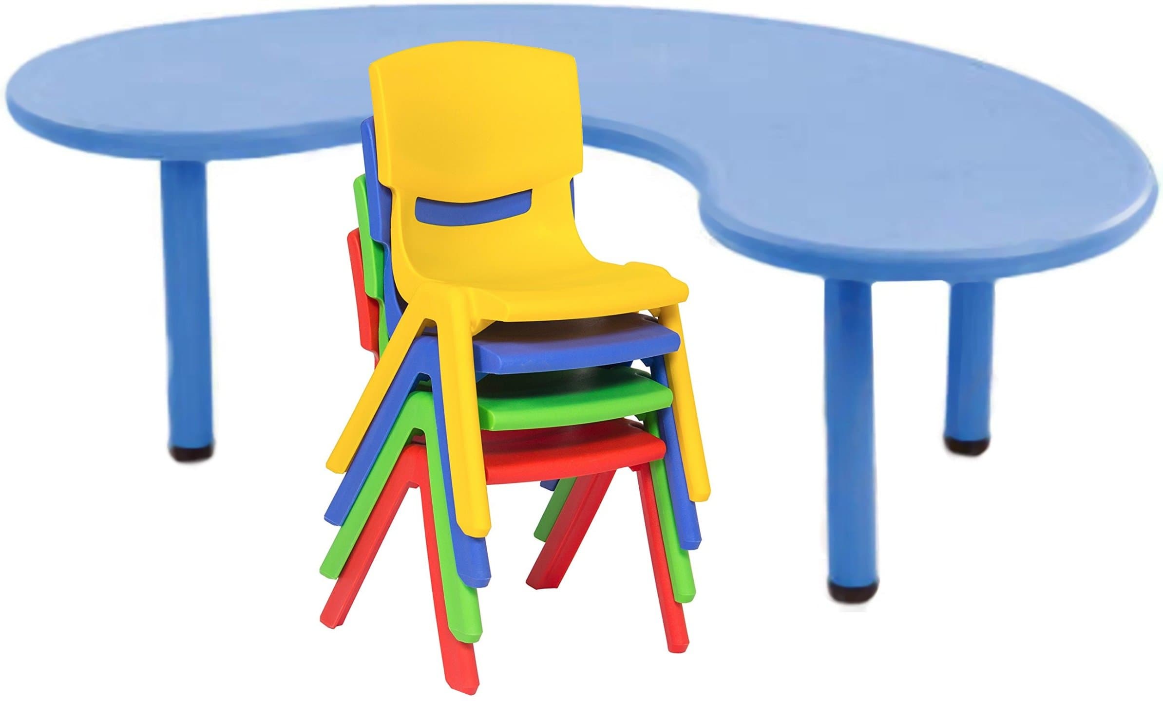 eHomeKart Playgro Table - Psf-111N - Front Round Moon Table For Kids - Perfec...