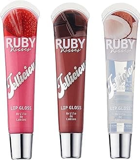 Ruby Kisses Jellicious Mouth Watering Lip Gloss (JLG07&JLG10&JLG13) Long Lasting Shine