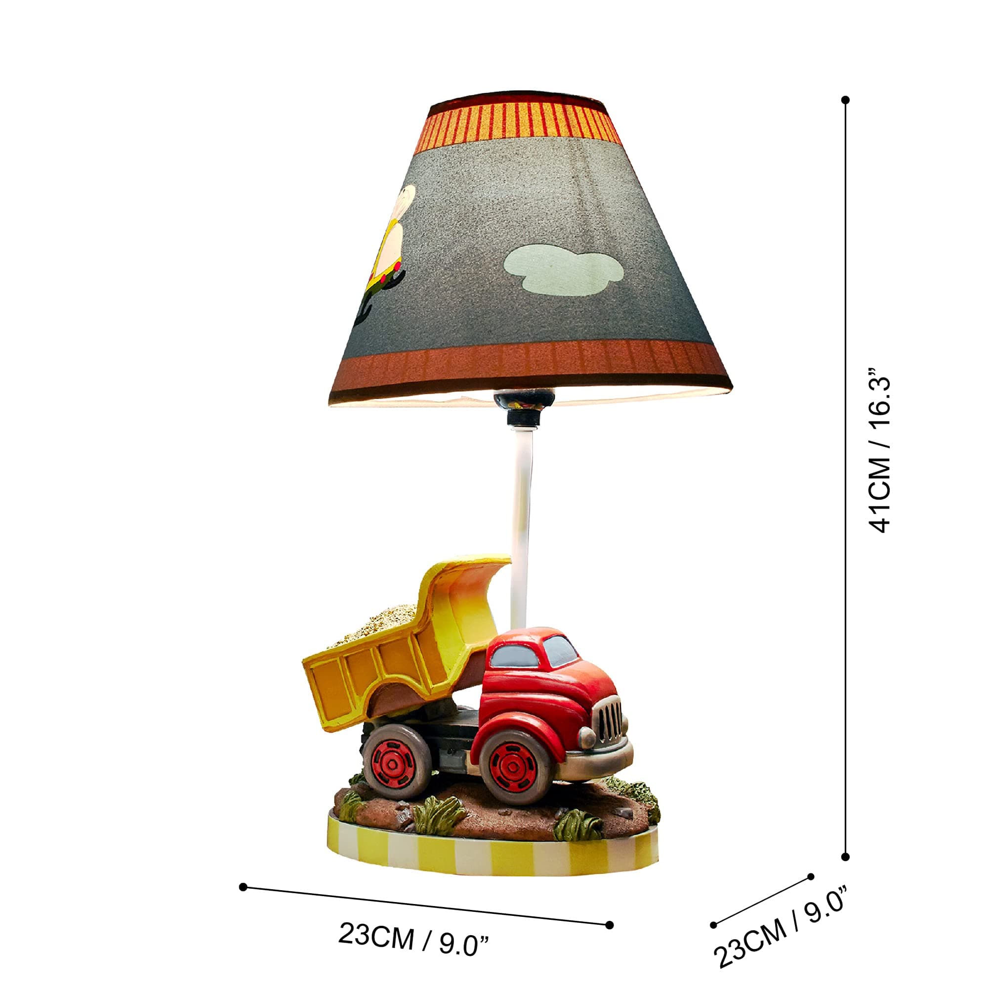 Fantasy Fields Childrens Transportation LED Bedside Night Light Lamp TD-0035AT