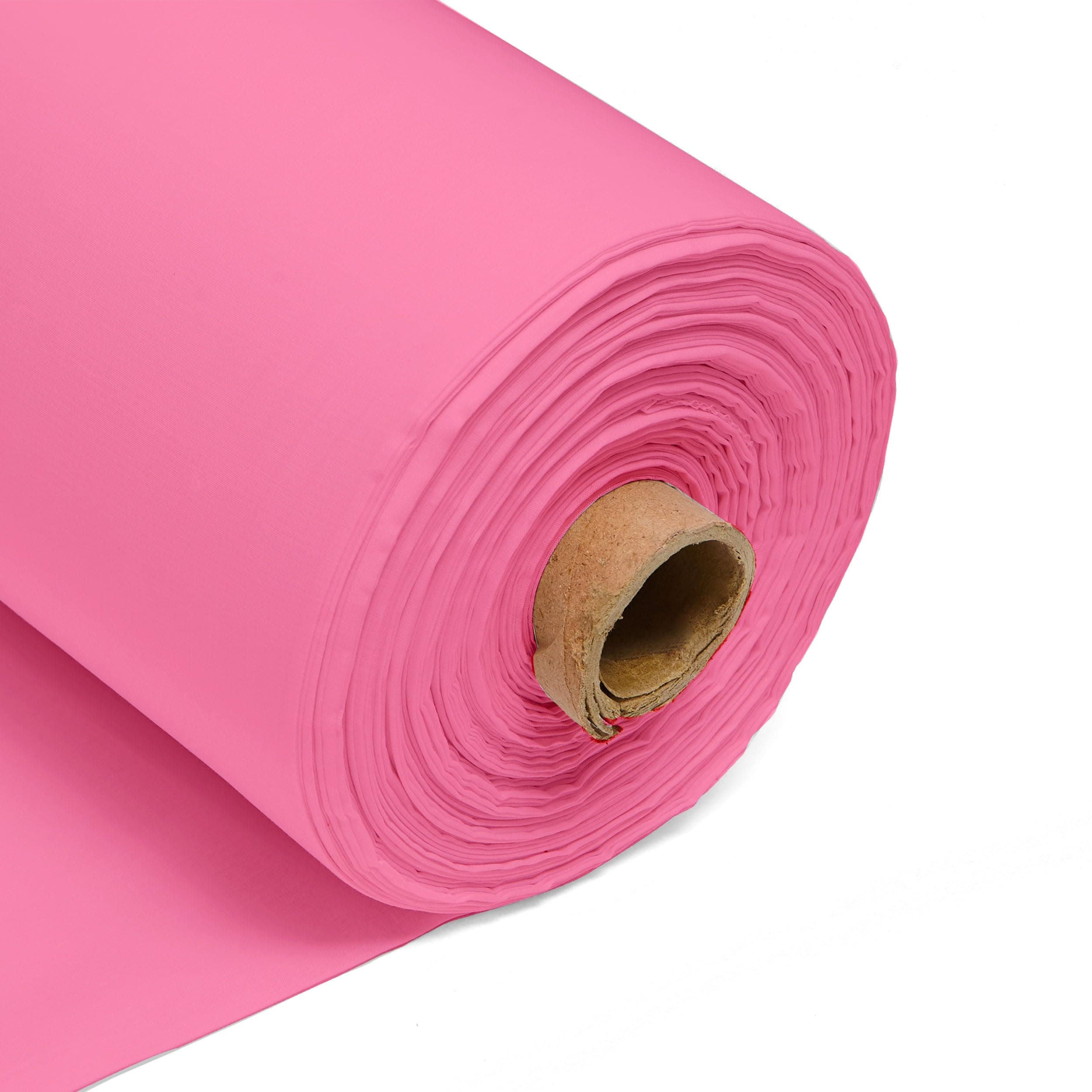 100% Cotton Fabric 60 Inch 150cm Wide 150GSM Material for Sewing, Dressmaking, Quilting, Curtain Linings, Pillowcases & Totes Fabric by The Half Metre by Discount Fabrics LTD(Baby Pink, 50m)