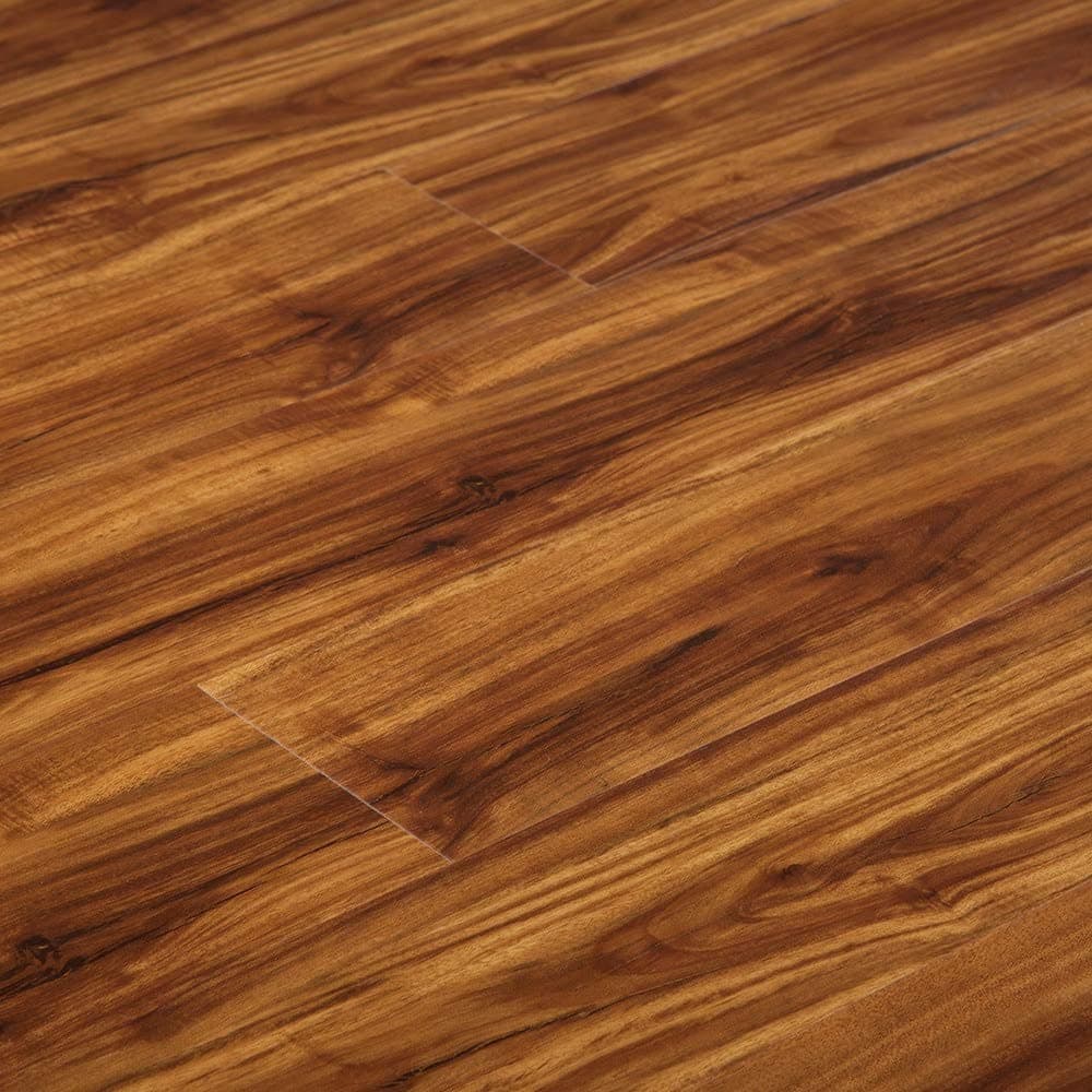 8.7mm Click Lock; 28 mil wear Layer; Luxury Vinyl Plank Flooring 100% Waterproof w/EVA underpad: $4.99 / Piece - Acacia - Sample