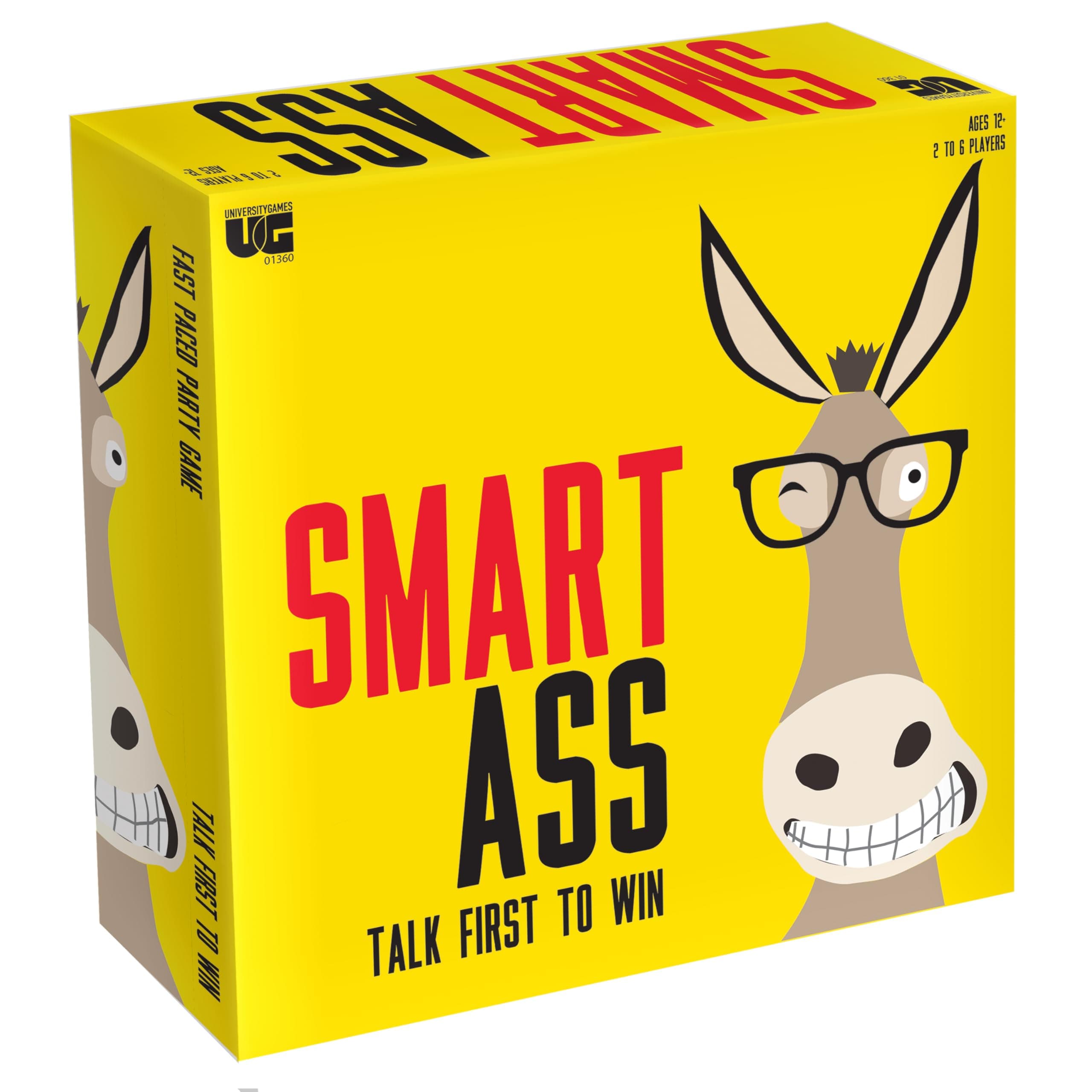 Smart Ass: 2017 Edition Board Game for 2-6 Players, Ages 12 and Up