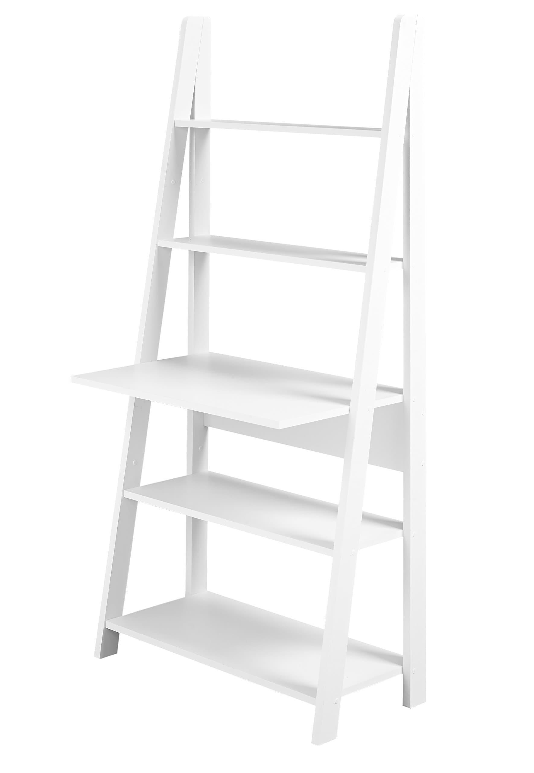 Tiva LADDER DESK WHITE, Wood
