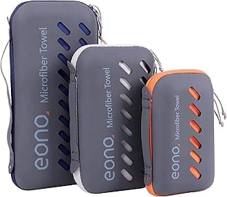 EonoMicrofibre Towel, Perfect Sports, Travel, Beach Towel, Fast Drying - Super Absorbent - Ultra Compact. Great for Camping, Gym, Beach, Swimming, Backpacking - Fushcia, 200x100cm