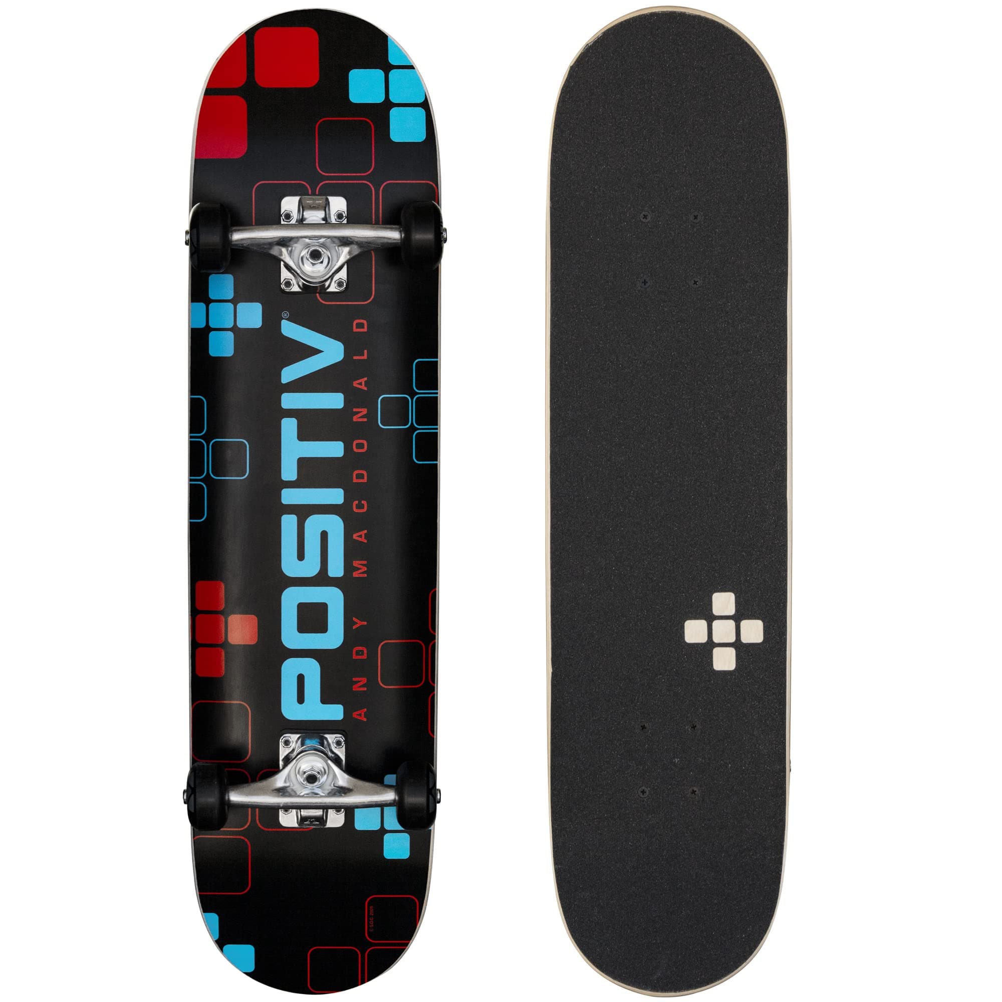 POSITIV Andy Macdonald "Digital Series" Complete Skateboard (8.0" x 32.125")
