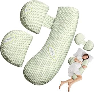 - Pregnancy Pillow, Maternity Pillow for Pregnant Women, Soft Maternity Pillow with Detachable & Adjustable Pillow Cover, HIPS Legs