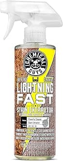 Chemical Guys Lightning Fast Carpet and Upholstery Stain Extractor - Chemical Guys Carpet Cleaner, Great for Fabric, Upholstery, Cars, Home, Office, Furniture, and More, Fresh Scent - 16 oz