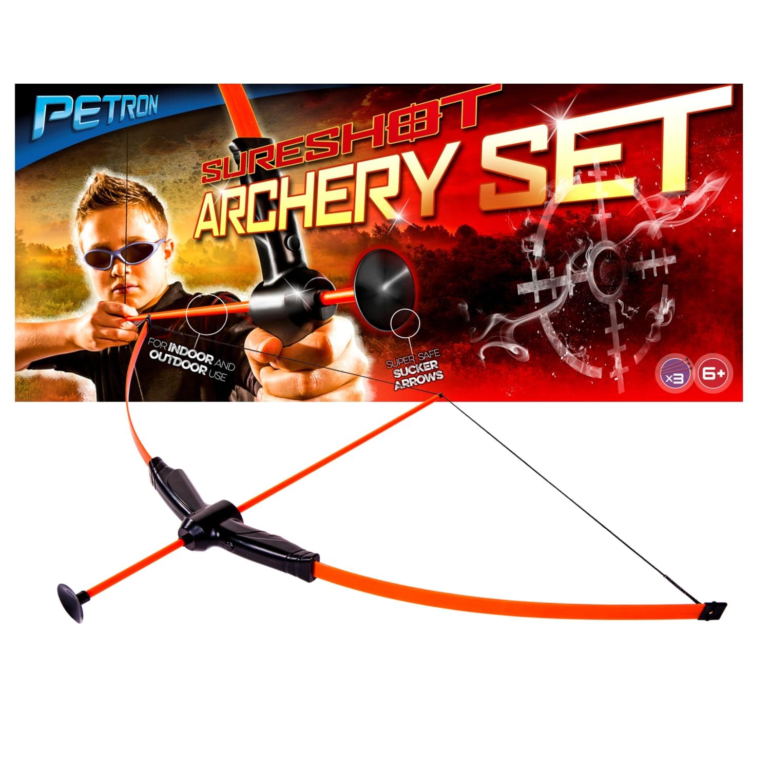 BestSaller Petron Sureshot Children Bow with 3 Arrows